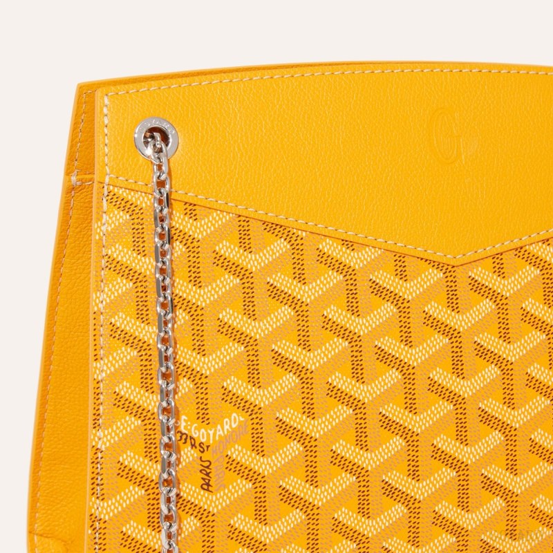 Goyard Rouette Structuré PM Bag Omuz Çantası Sarı | GY-XJN6482