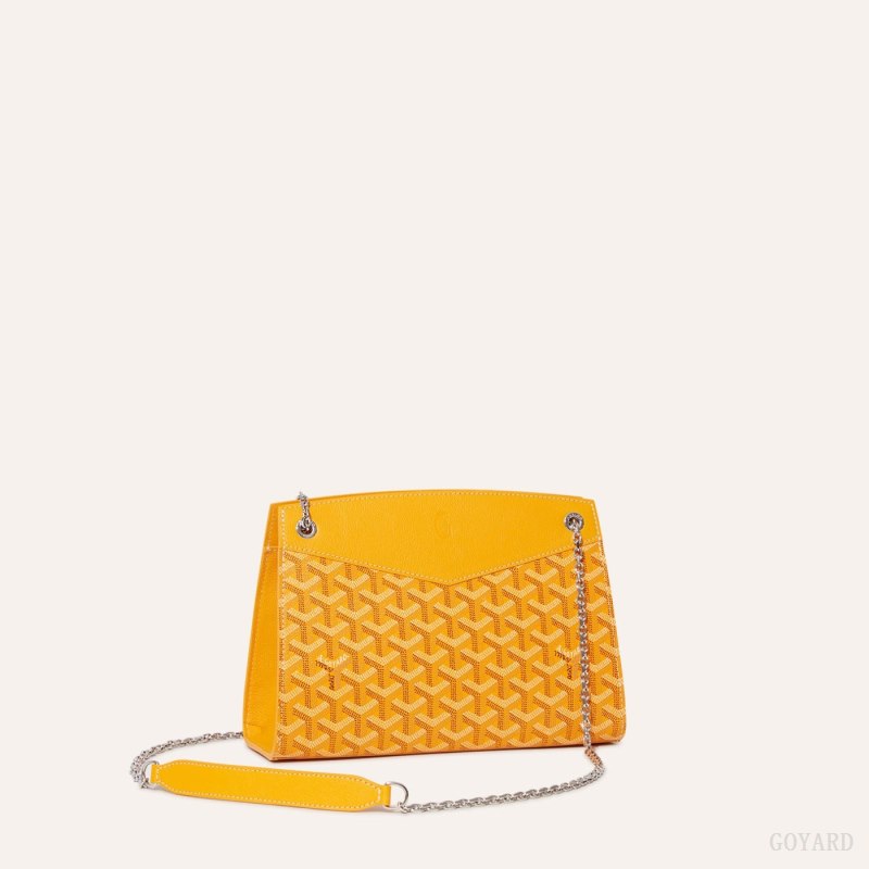 Goyard Rouette Structuré PM Bag Omuz Çantası Sarı | GY-XJN6482