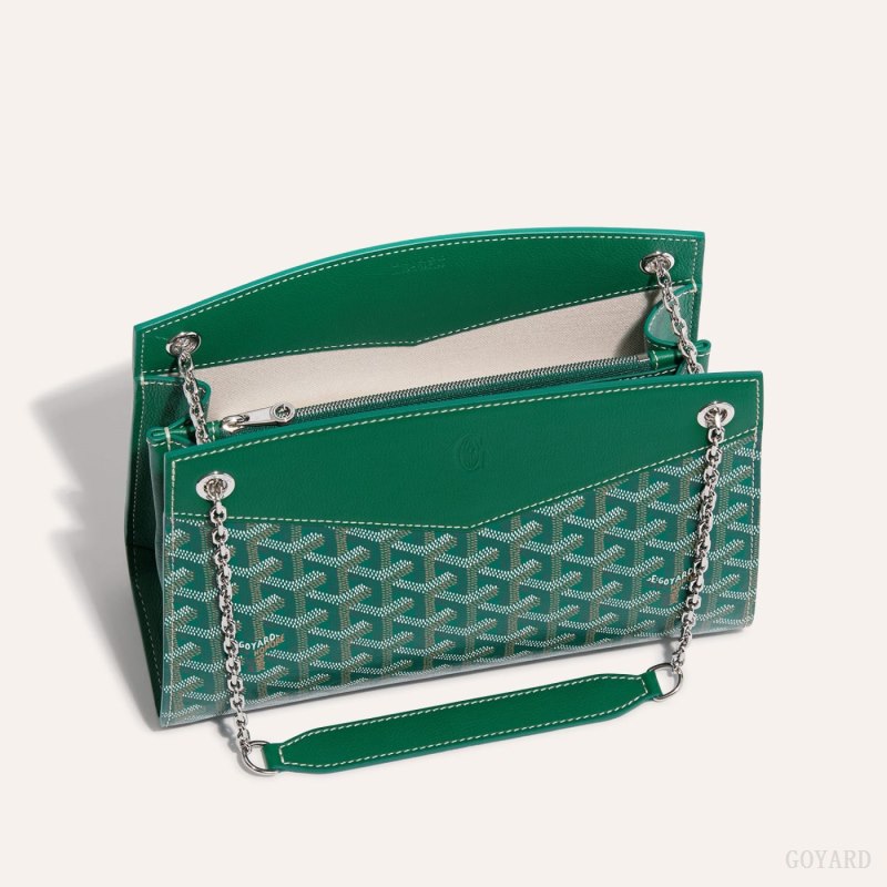 Goyard Rouette Structuré PM Bag Omuz Çantası Yeşil | GY-XGZ8639