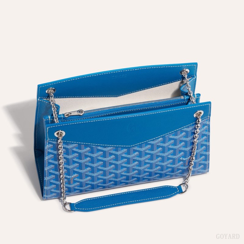 Goyard Rouette Structuré PM Bag Omuz Çantası Mavi | GY-XAE5701