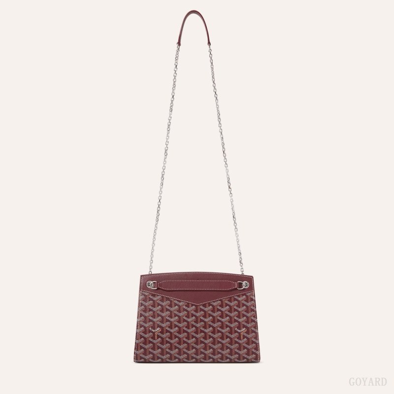 Goyard Rouette Structuré PM Bag Omuz Çantası Bordo | GY-JRJ5487