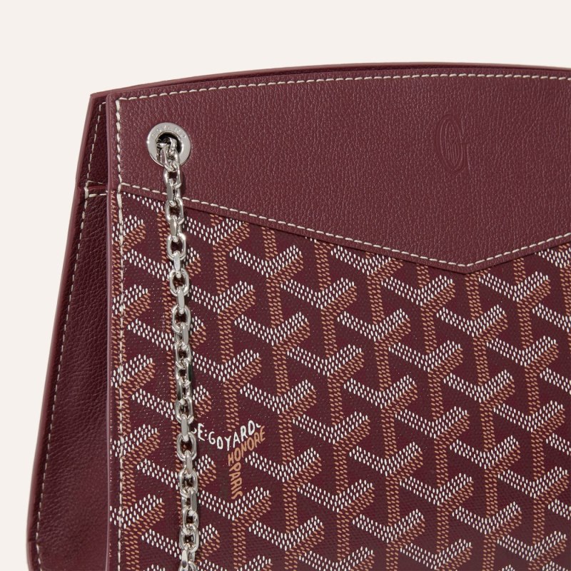 Goyard Rouette Structuré PM Bag Omuz Çantası Bordo | GY-JRJ5487