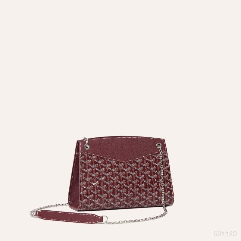 Goyard Rouette Structuré PM Bag Omuz Çantası Bordo | GY-JRJ5487