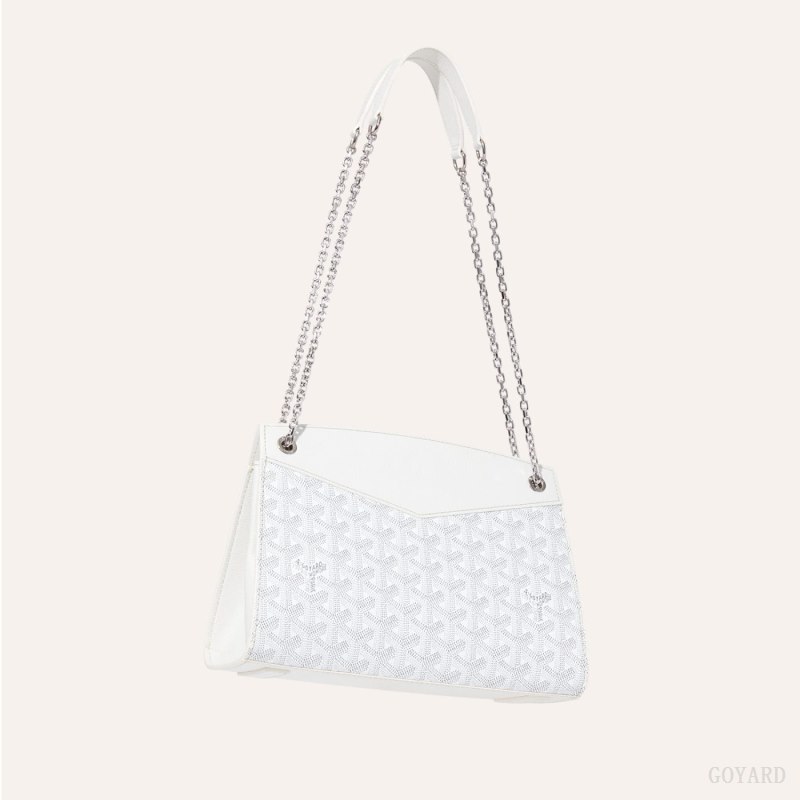 Goyard Rouette Structuré PM Bag Omuz Çantası Beyaz | GY-DJD3023