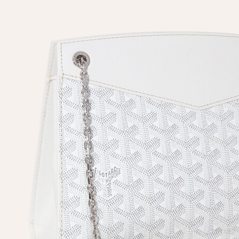 Goyard Rouette Structuré PM Bag Omuz Çantası Beyaz | GY-DJD3023