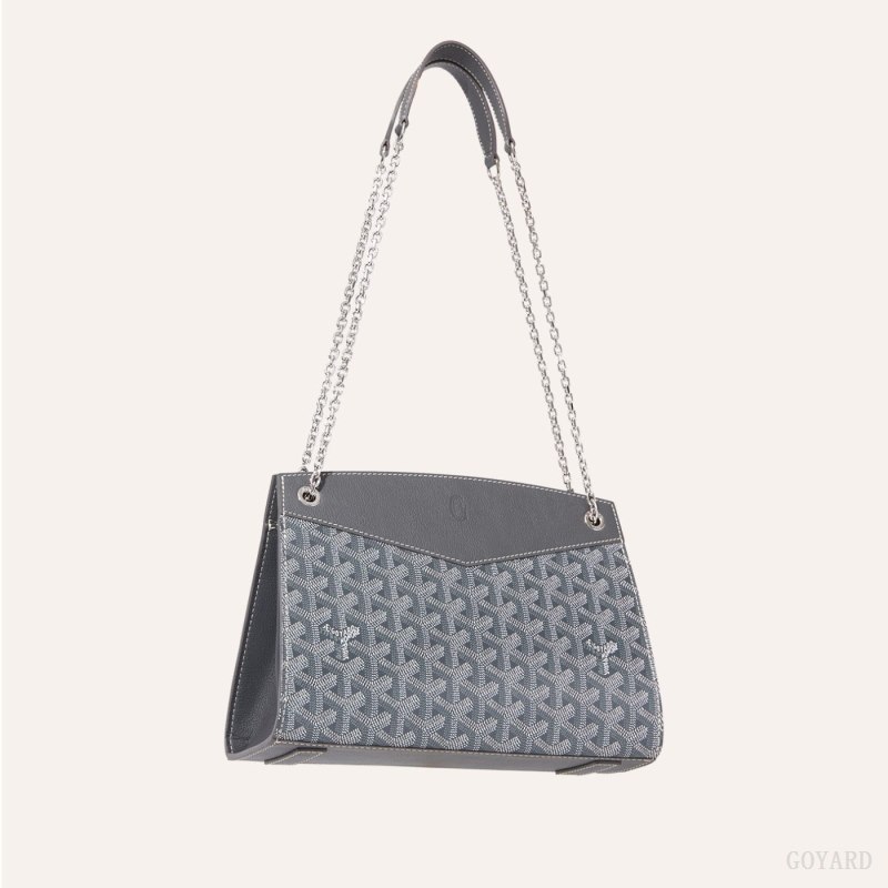 Goyard Rouette Structuré PM Bag Omuz Çantası Gri | GY-AGR3385