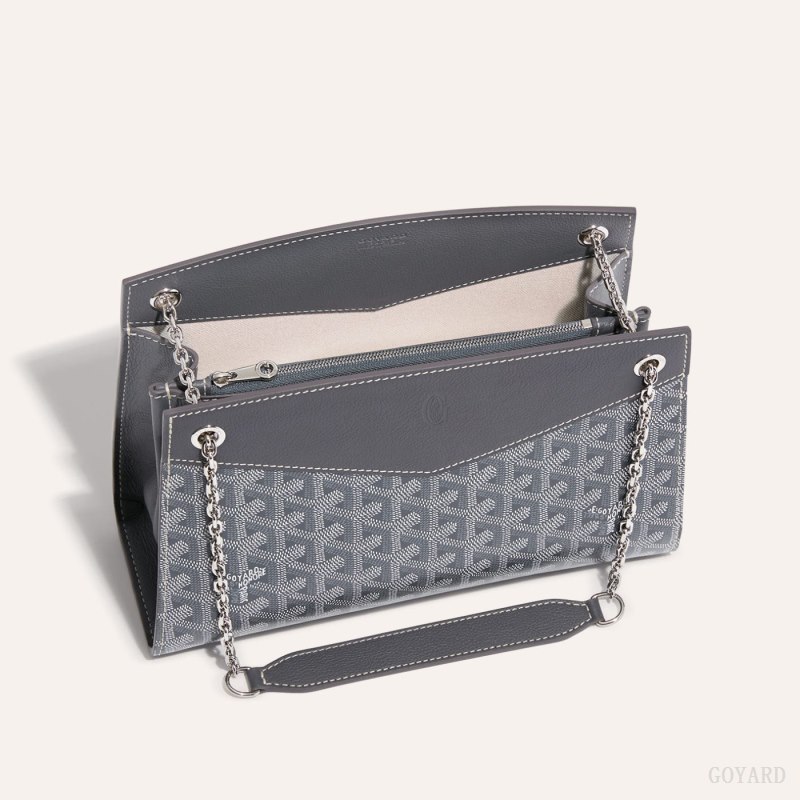 Goyard Rouette Structuré PM Bag Omuz Çantası Gri | GY-AGR3385