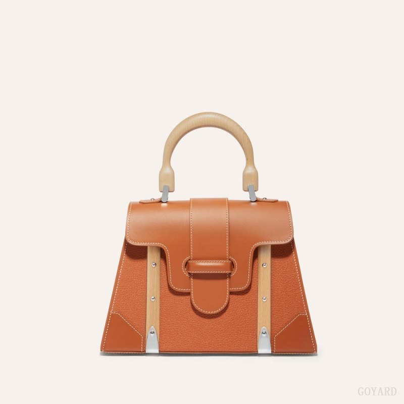 Goyard SAÏGON PM BAG Omuz Çantası Kahverengi | GY-PIQ7624