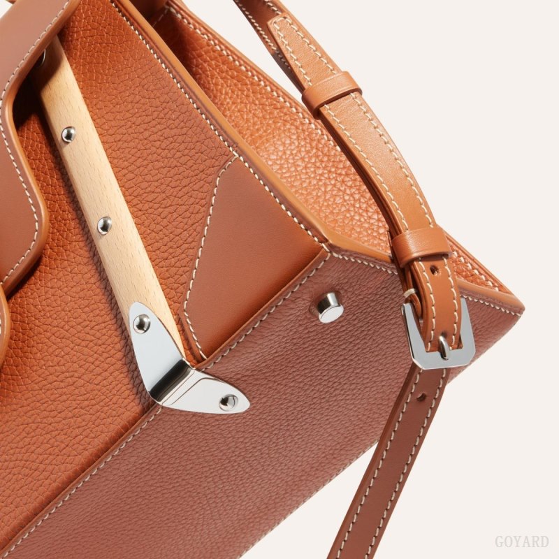 Goyard SAÏGON PM BAG Omuz Çantası Kahverengi | GY-PIQ7624