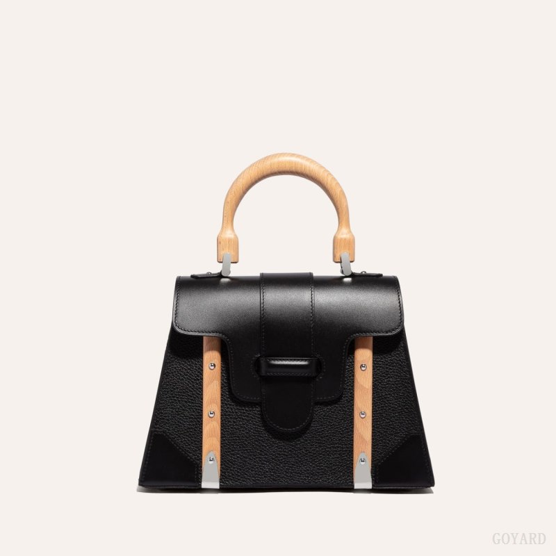 Goyard SAÏGON PM BAG Omuz Çantası Siyah | GY-TZR8066