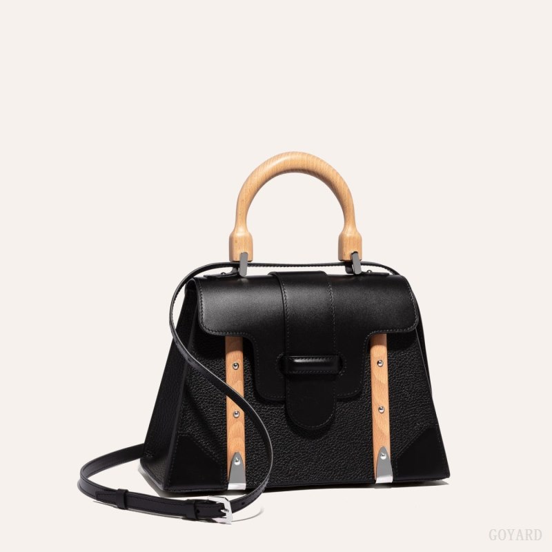 Goyard SAÏGON PM BAG Omuz Çantası Siyah | GY-TZR8066
