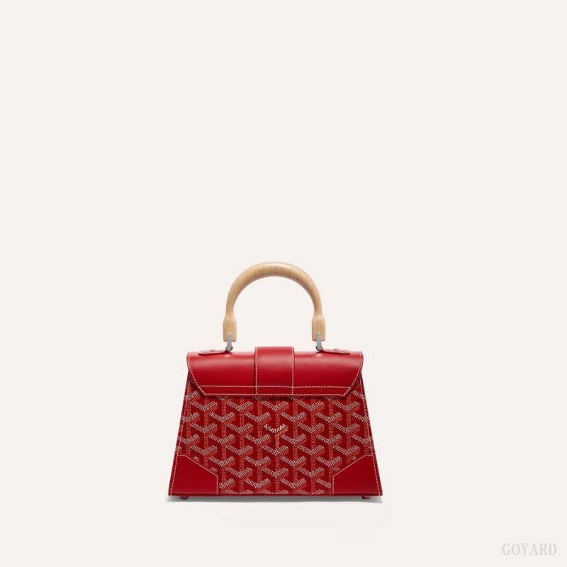 Goyard SAÏGON STRUCTURE MINI BAG Çantası Kırmızı | GY-YTW1390