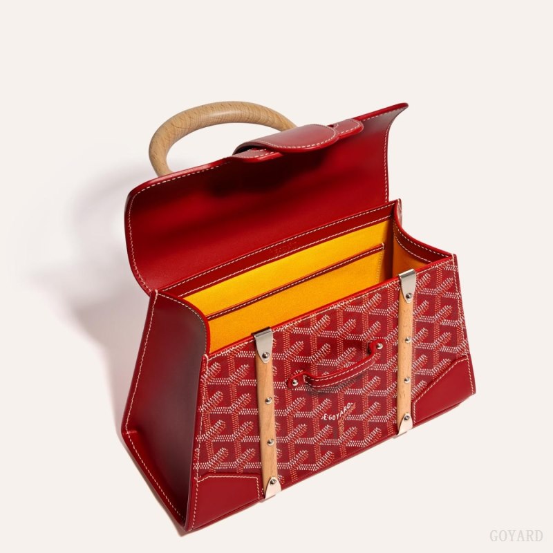 Goyard SAÏGON STRUCTURE MINI BAG Çantası Kırmızı | GY-YTW1390