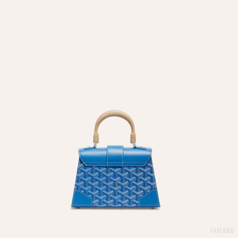 Goyard SAÏGON STRUCTURE MINI BAG Çantası Mavi | GY-PUM1621