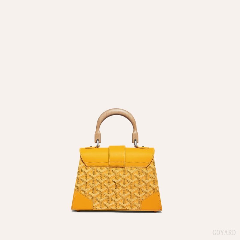 Goyard SAÏGON STRUCTURE MINI BAG Çantası Sarı | GY-ETO4220