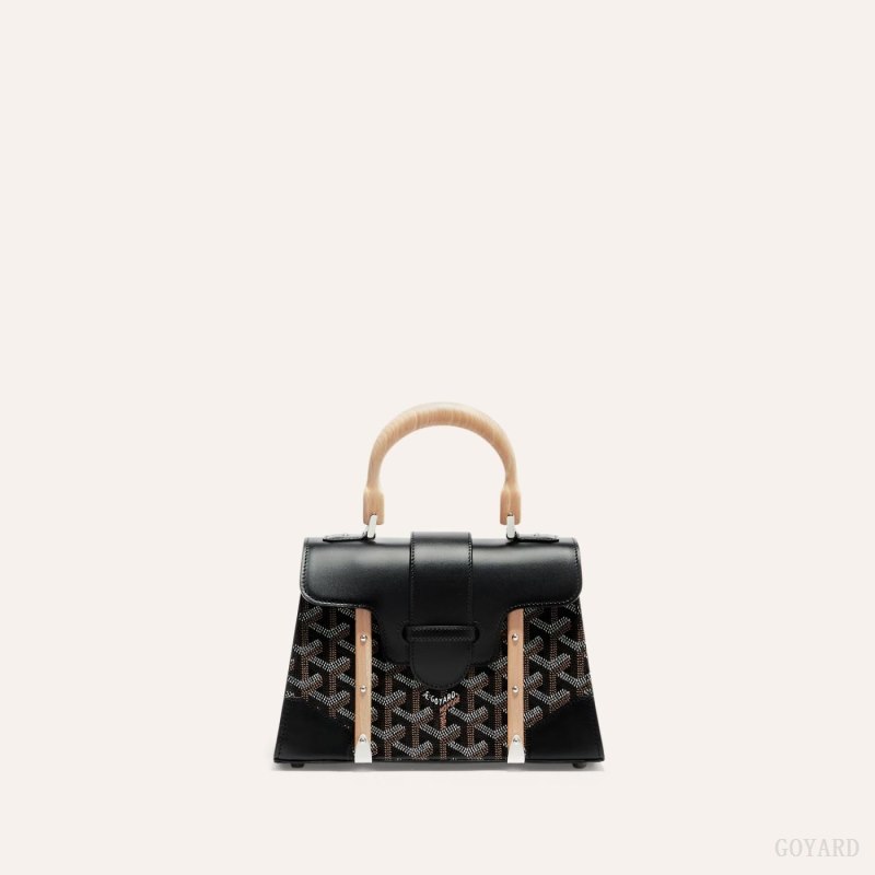 Goyard SAÏGON STRUCTURE MINI BAG Çantası Siyah | GY-REJ3436