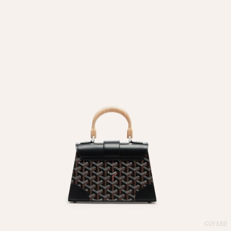 Goyard SAÏGON STRUCTURE MINI BAG Çantası Siyah | GY-REJ3436