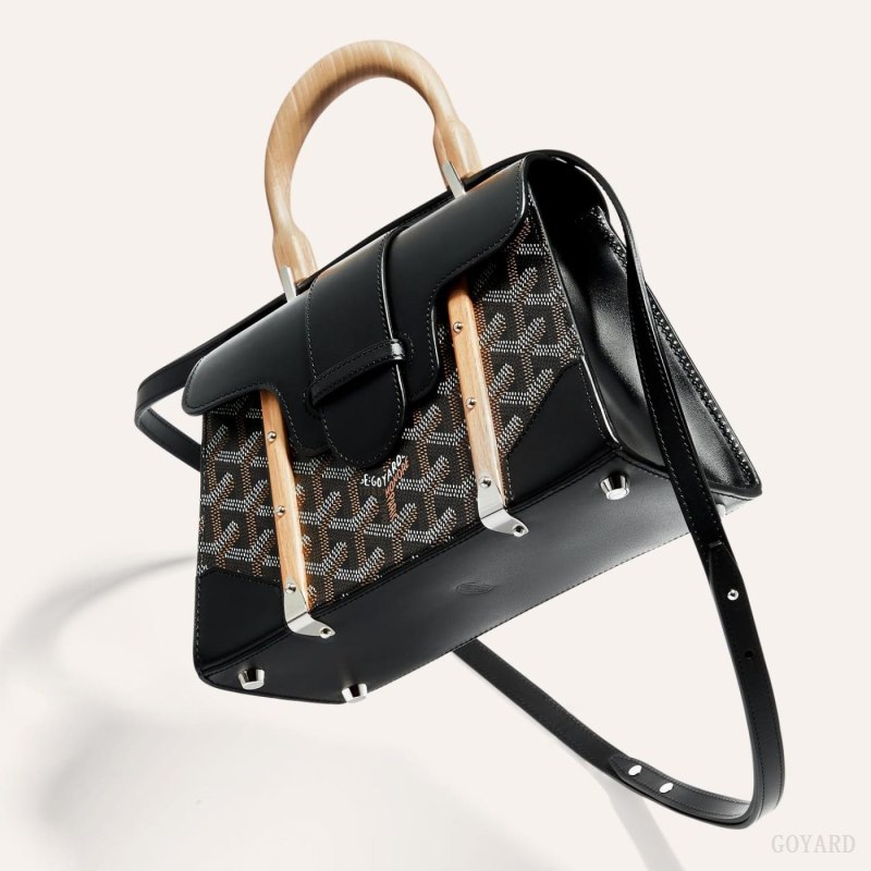 Goyard SAÏGON STRUCTURE MINI BAG Çantası Siyah | GY-REJ3436