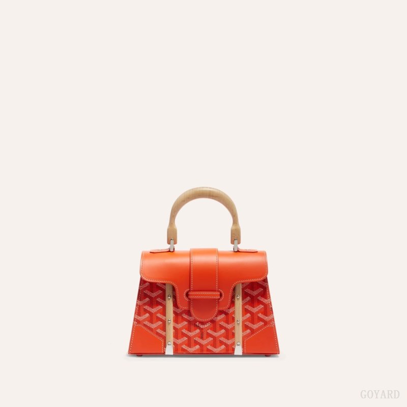 Goyard SAÏGON STRUCTURE MINI BAG Çantası Turuncu | GY-WNP2205