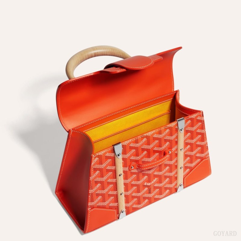 Goyard SAÏGON STRUCTURE MINI BAG Çantası Turuncu | GY-WNP2205