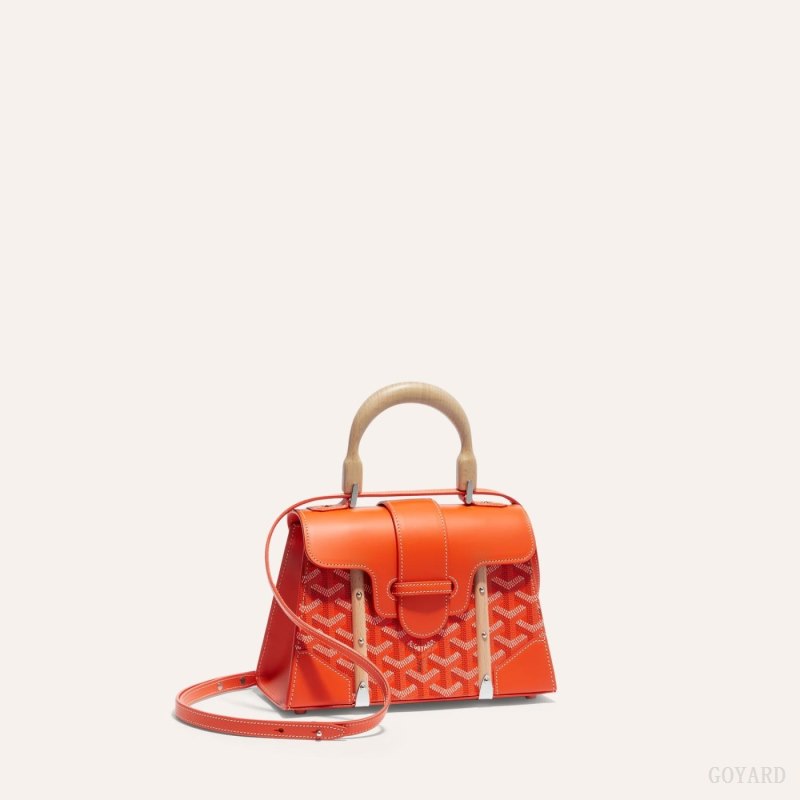 Goyard SAÏGON STRUCTURE MINI BAG Çantası Turuncu | GY-WNP2205