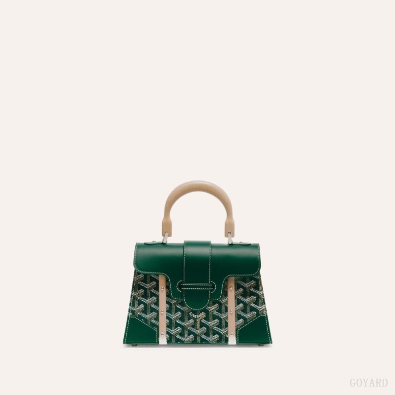 Goyard SAÏGON STRUCTURE MINI BAG Çantası Yeşil | GY-HFM4575