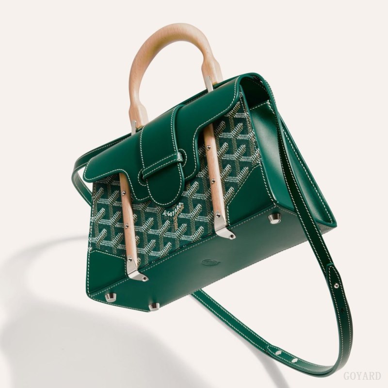 Goyard SAÏGON STRUCTURE MINI BAG Çantası Yeşil | GY-HFM4575