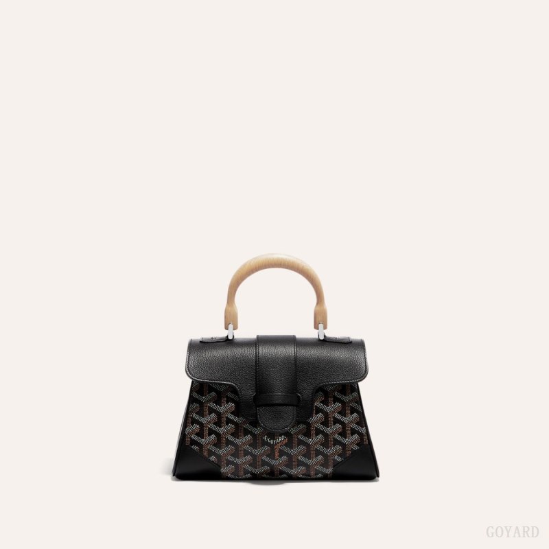 Goyard SAIGON SOUPLE MINI BAG Mini Çanta Siyah | GY-ZOX6904