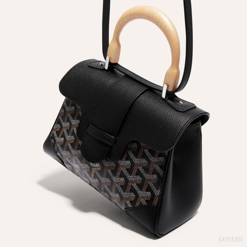 Goyard SAIGON SOUPLE MINI BAG Mini Çanta Siyah | GY-ZOX6904
