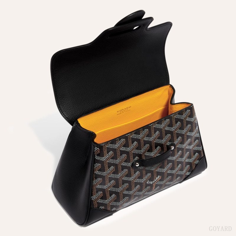 Goyard SAIGON SOUPLE MINI BAG Mini Çanta Siyah | GY-ZOX6904
