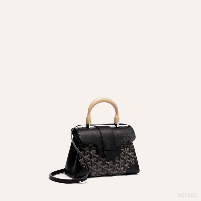 Goyard SAIGON SOUPLE MINI BAG Mini Çanta Siyah | GY-ZOX6904