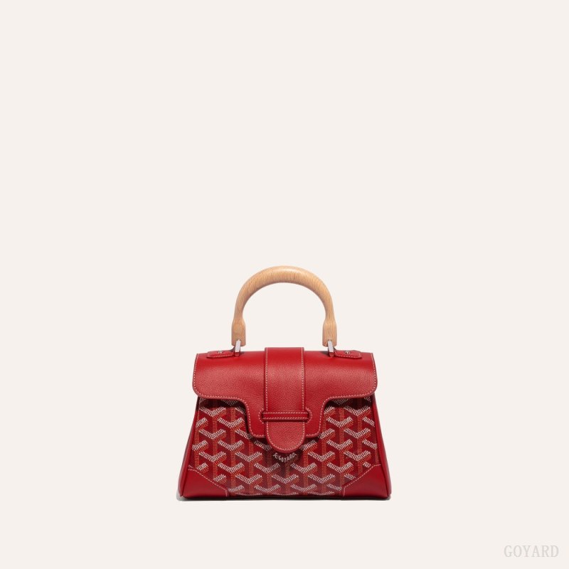 Goyard SAIGON SOUPLE MINI BAG Mini Çanta Kırmızı | GY-JPN2621