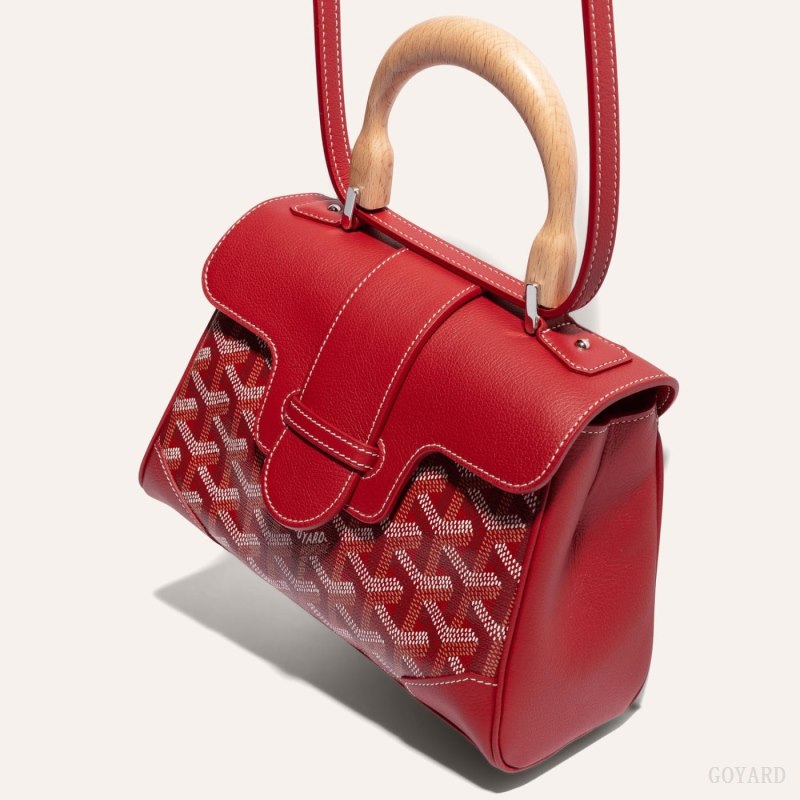 Goyard SAIGON SOUPLE MINI BAG Mini Çanta Kırmızı | GY-JPN2621