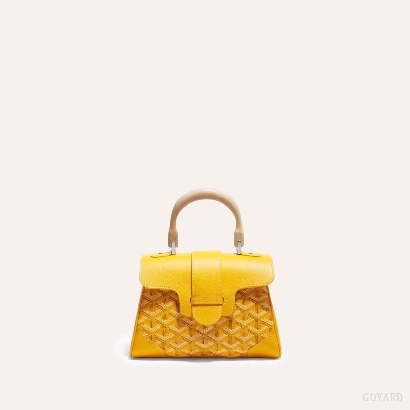 Goyard SAIGON SOUPLE MINI BAG Mini Çanta Sarı | GY-DYO9651
