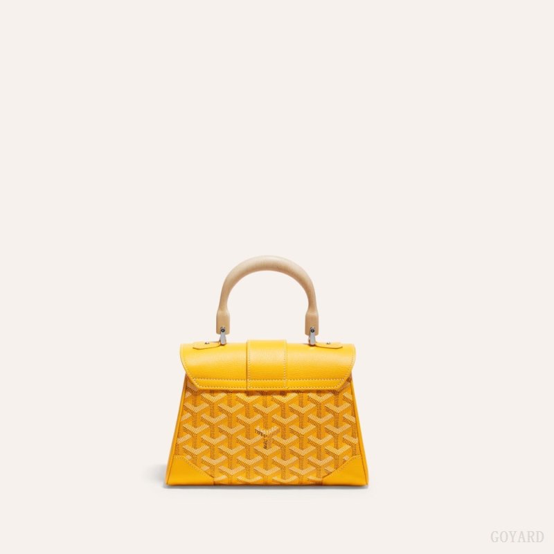 Goyard SAIGON SOUPLE MINI BAG Mini Çanta Sarı | GY-DYO9651