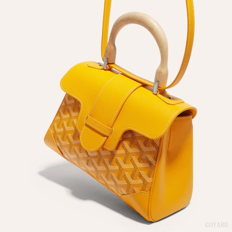 Goyard SAIGON SOUPLE MINI BAG Mini Çanta Sarı | GY-DYO9651