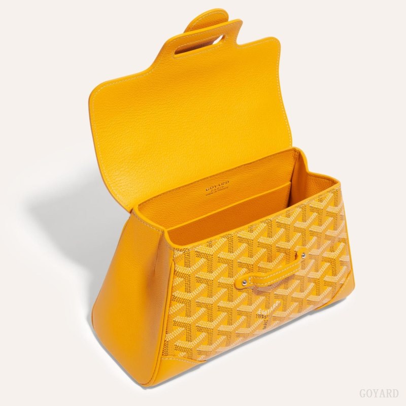 Goyard SAIGON SOUPLE MINI BAG Mini Çanta Sarı | GY-DYO9651