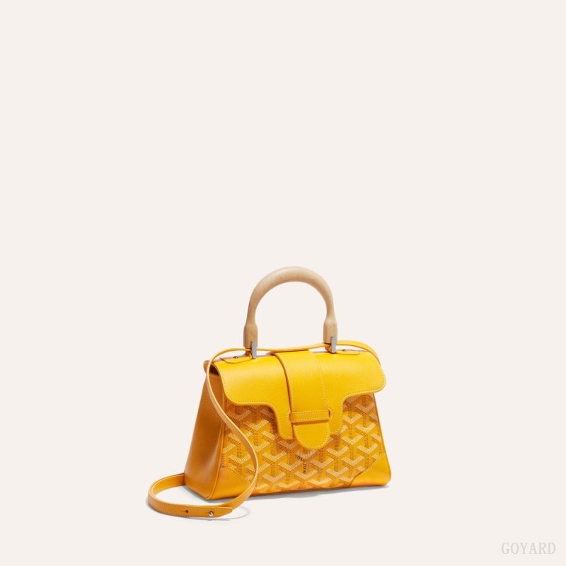 Goyard SAIGON SOUPLE MINI BAG Mini Çanta Sarı | GY-DYO9651