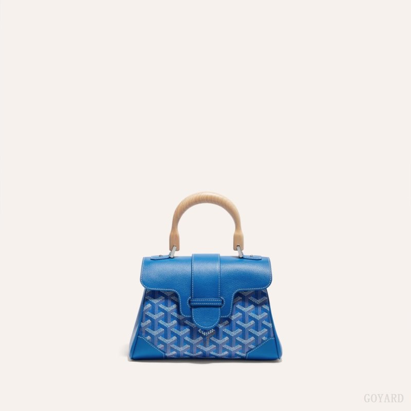 Goyard SAIGON SOUPLE MINI BAG Mini Çanta Mavi | GY-QNV9051