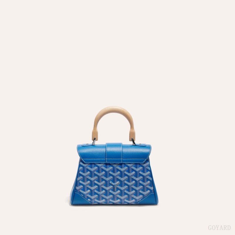 Goyard SAIGON SOUPLE MINI BAG Mini Çanta Mavi | GY-QNV9051