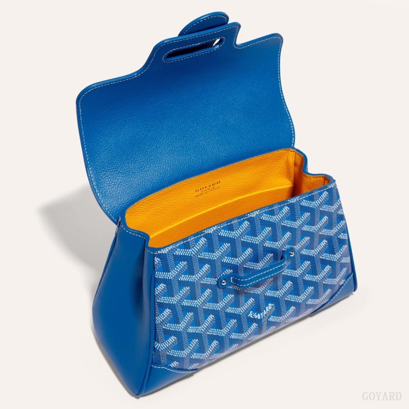 Goyard SAIGON SOUPLE MINI BAG Mini Çanta Mavi | GY-QNV9051
