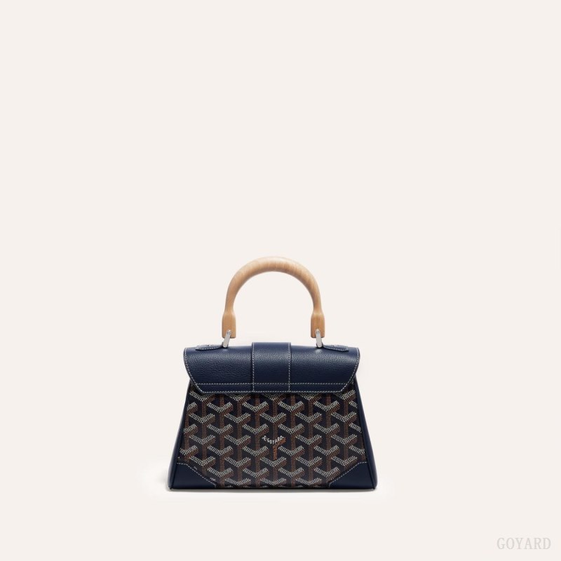 Goyard SAIGON SOUPLE MINI BAG Mini Çanta Lacivert Mavi | GY-MDO1331