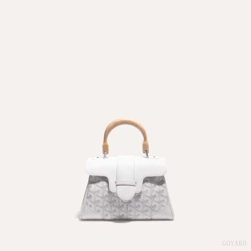 Goyard SAIGON SOUPLE MINI BAG Mini Çanta Beyaz | GY-MLI4352