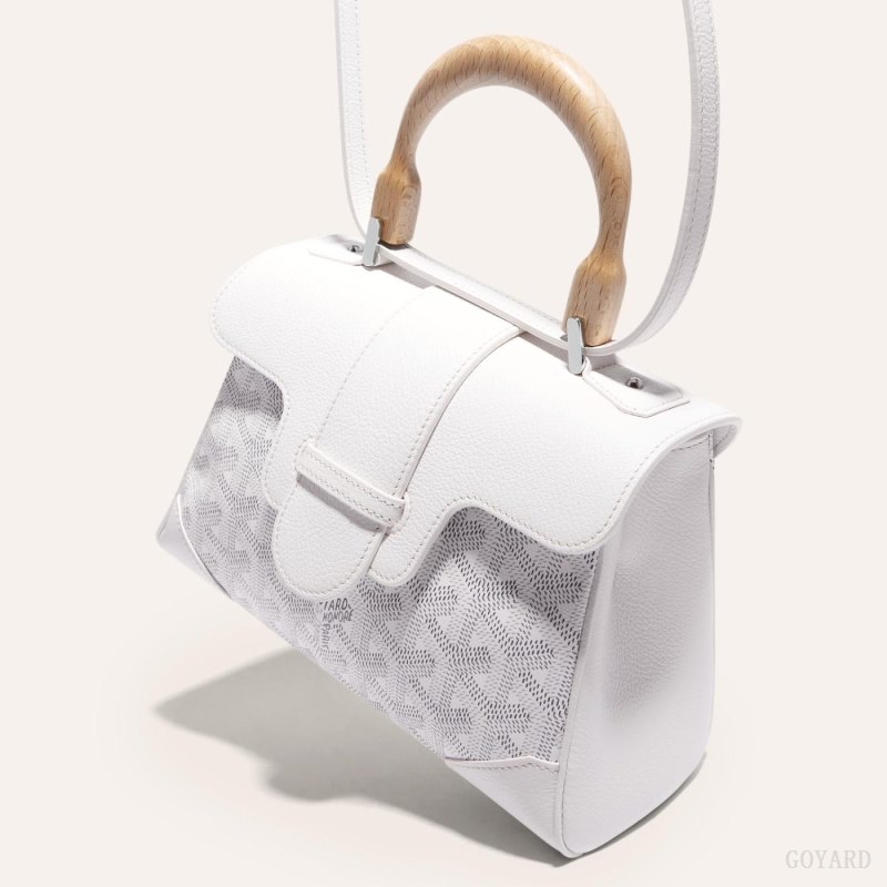 Goyard SAIGON SOUPLE MINI BAG Mini Çanta Beyaz | GY-MLI4352