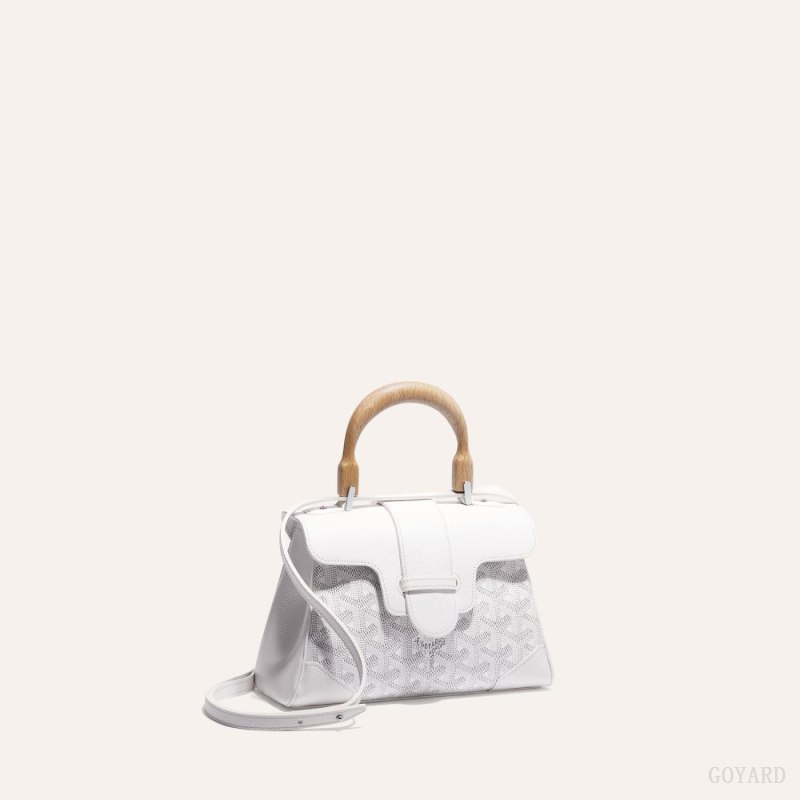 Goyard SAIGON SOUPLE MINI BAG Mini Çanta Beyaz | GY-MLI4352