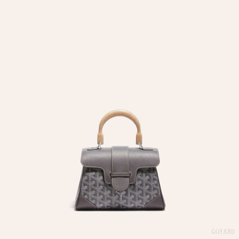 Goyard SAIGON SOUPLE MINI BAG Mini Çanta Gri | GY-OOR5890