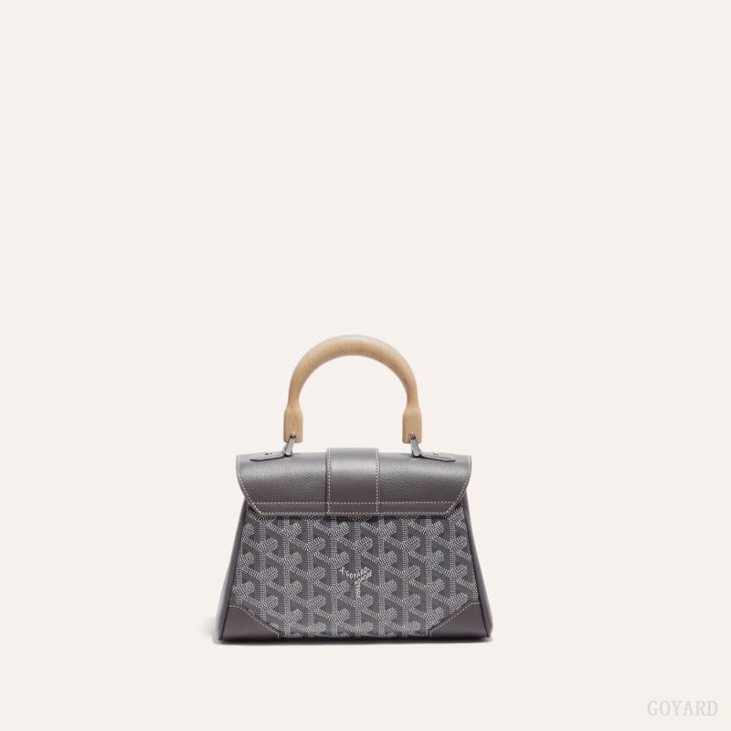 Goyard SAIGON SOUPLE MINI BAG Mini Çanta Gri | GY-OOR5890