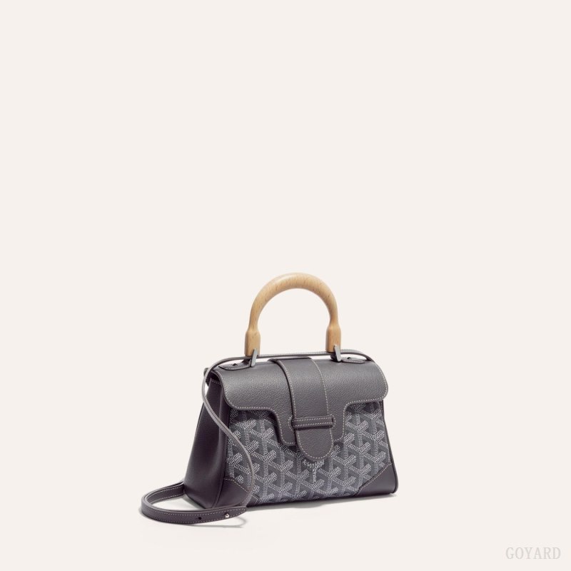 Goyard SAIGON SOUPLE MINI BAG Mini Çanta Gri | GY-OOR5890