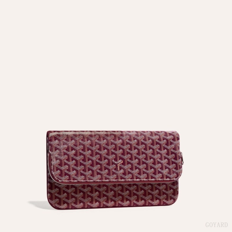 Goyard SAINTE-MARIE CLUTCH Kese Çanta Bordo | GY-CWD1039