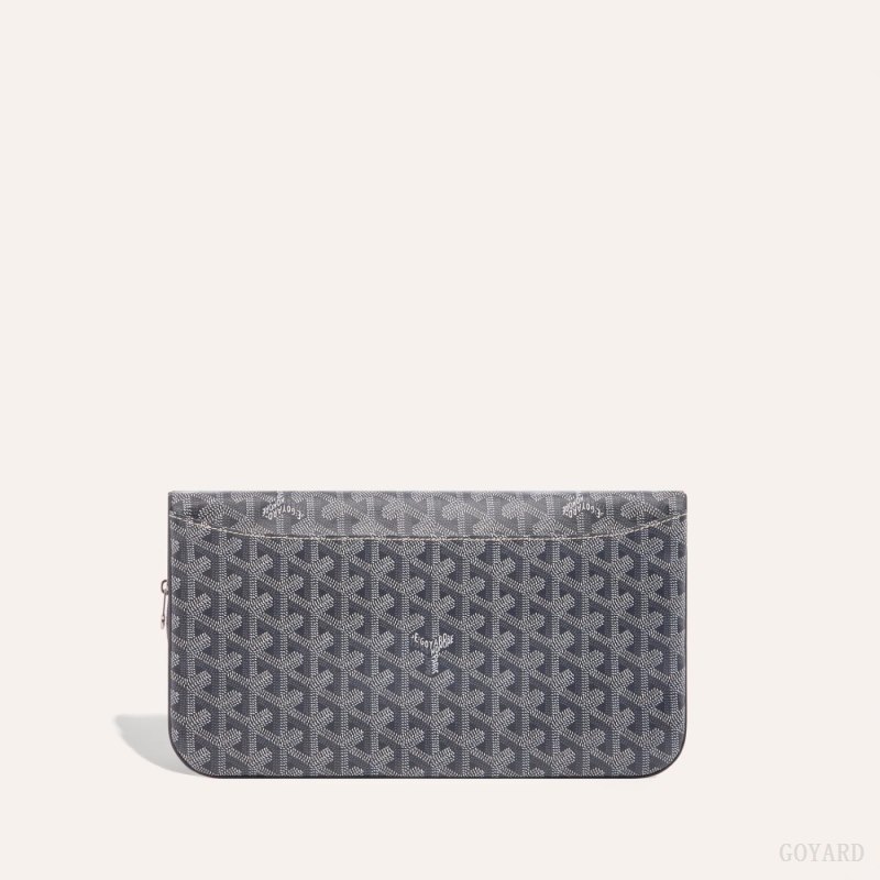 Goyard SAINTE-MARIE CLUTCH Kese Çanta Gri | GY-QWH5266